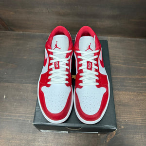 Jordan 1 Low Gym Red White - Image 3