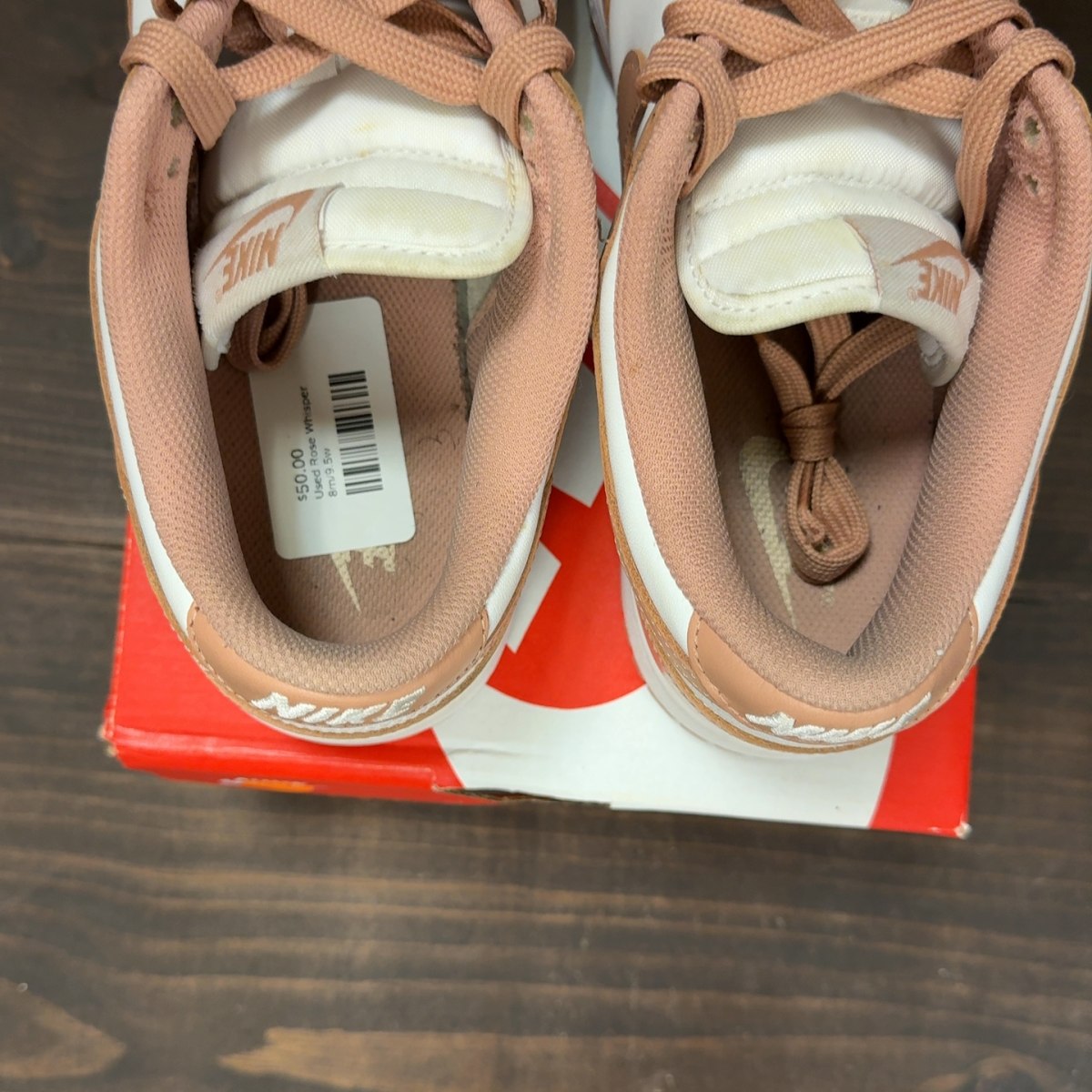Nike Dunk Low Rose Whisper (Women's) - Image 6