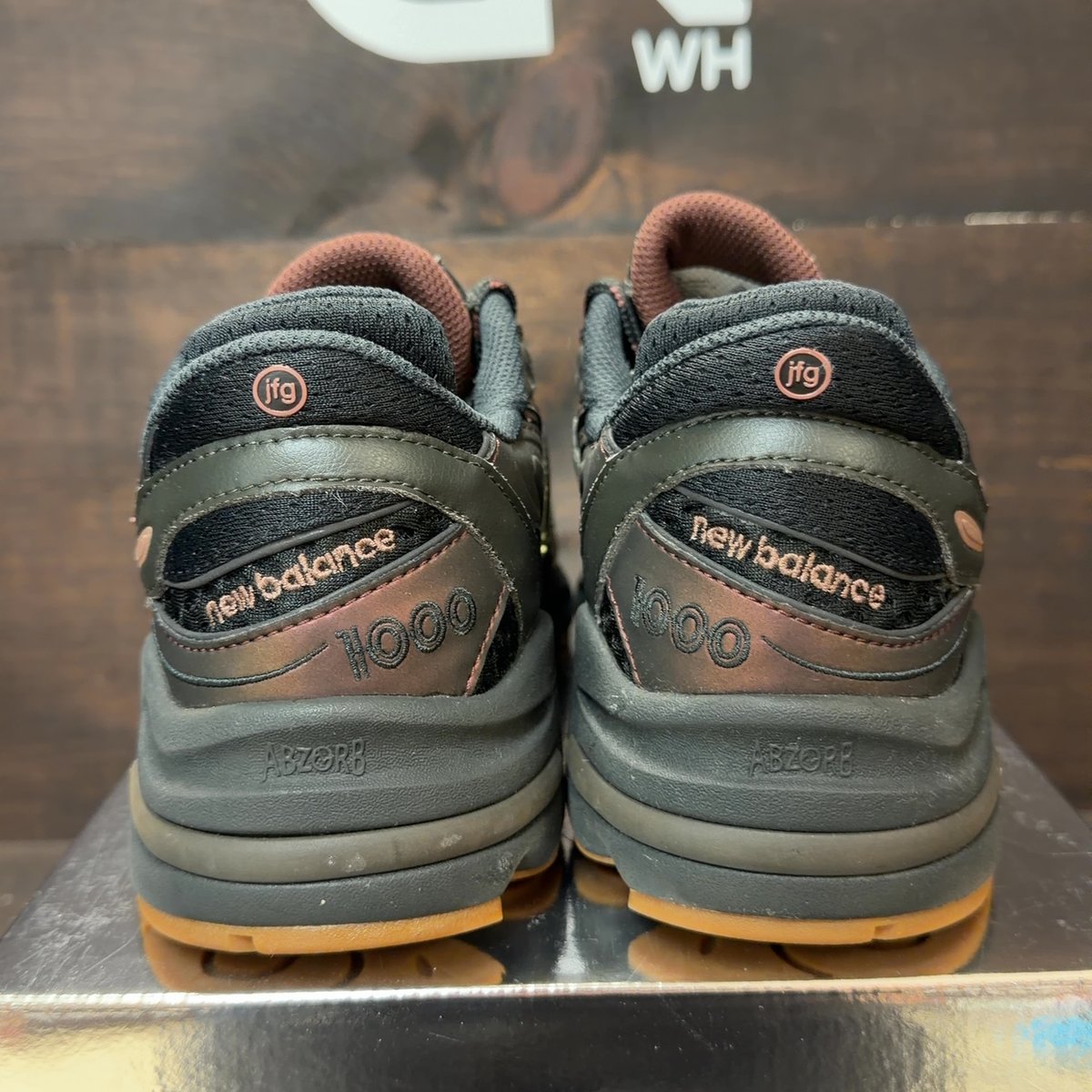 New Balance 1000 Joe Freshgoods When Things Were Pure Black Ice Size 9 (Pre-Owned) - aux