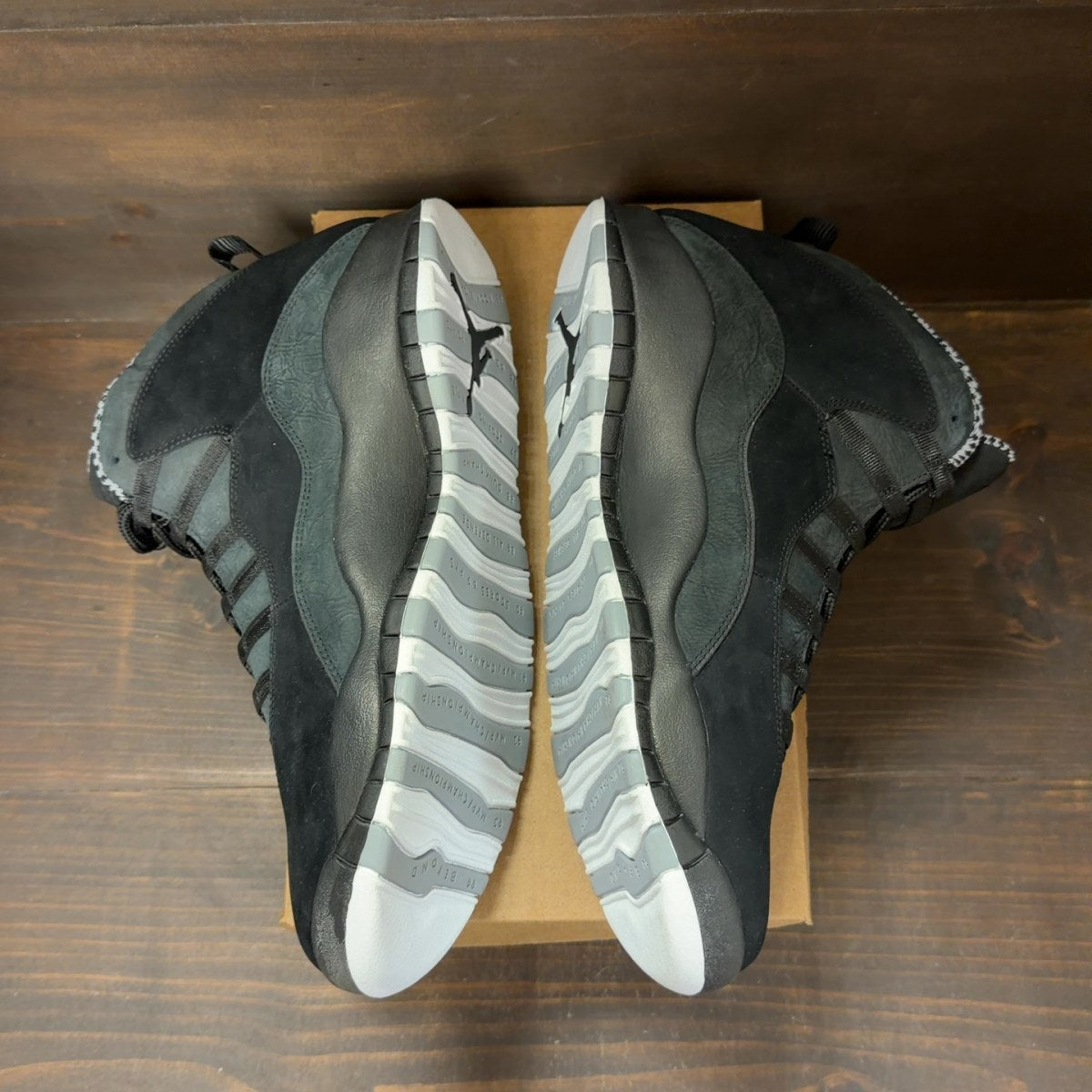 Jordan 10 Retro Stealth (2012) Size 14 - Image 4