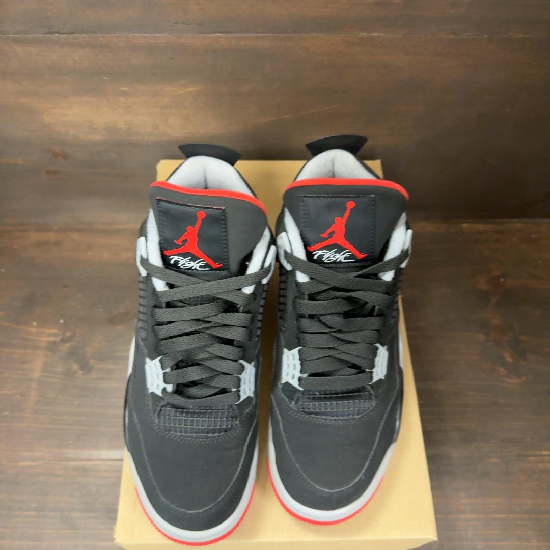Jordan 4 Retro Bred (2019) Size 7 (Pre-Owned) - Image 3