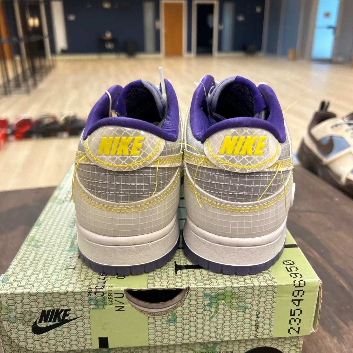 Nike Dunk Low Union Passport Pack Court Purple Size 7.5 (Pre-Owned)