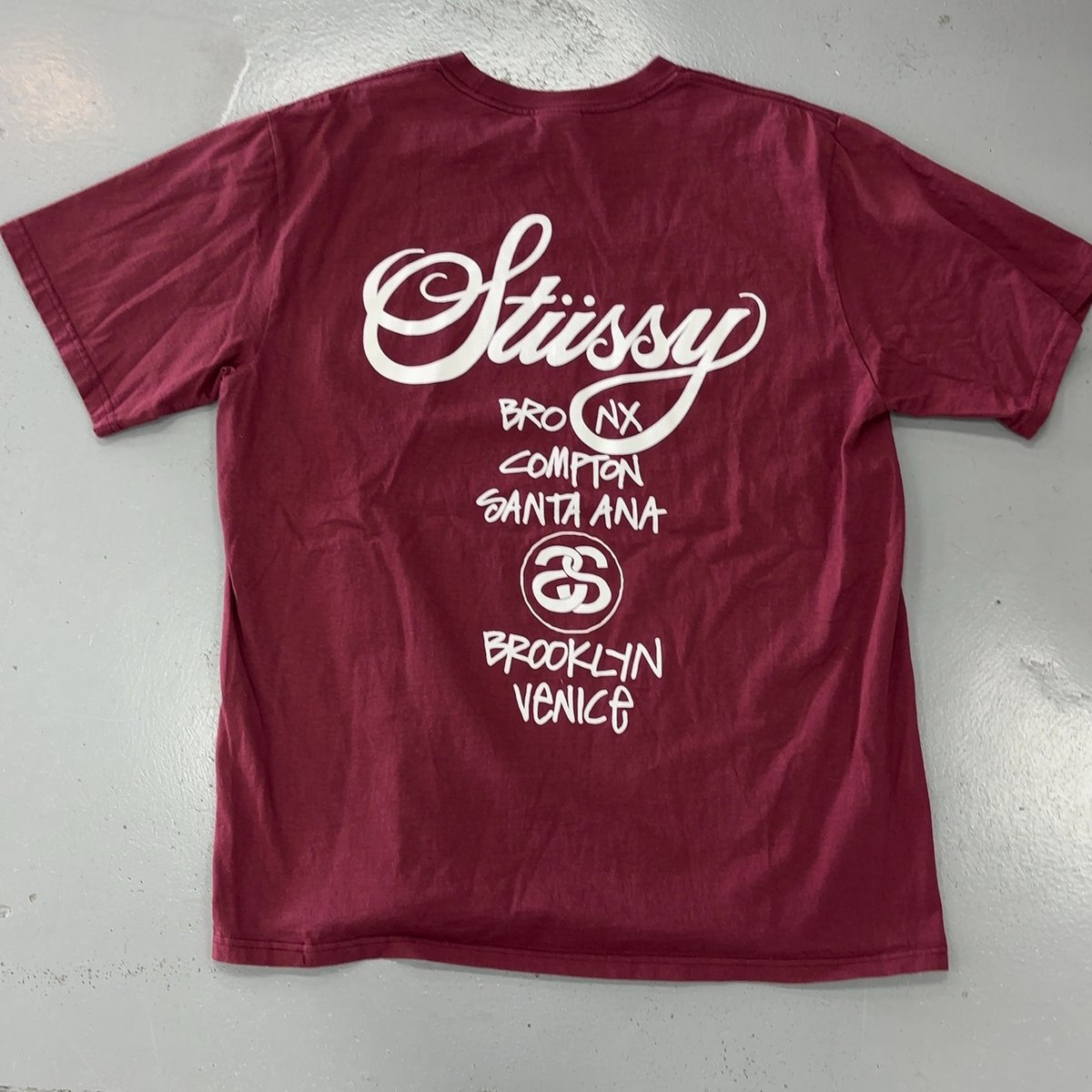 Stussy Tee Size L (Pre-Owned) - back