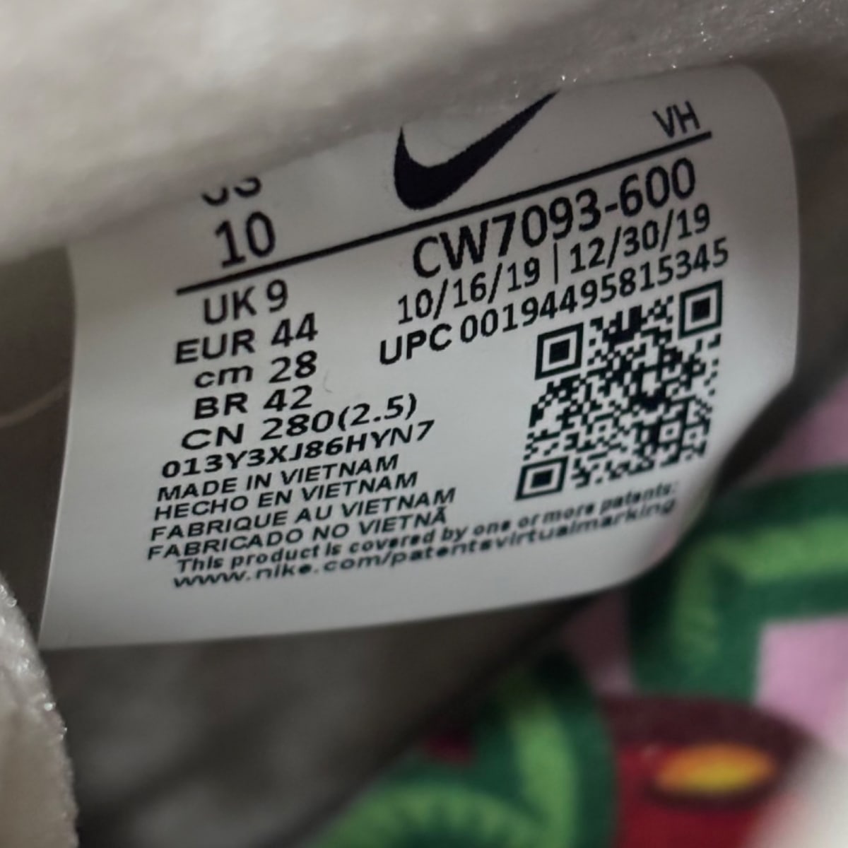 Nike SB Dunk High Strawberry Cough (Regular Box) Size 10 (Pre-Owned) - aux