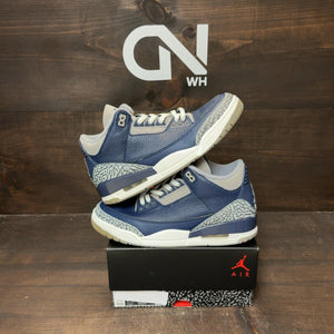 Jordan 3 Retro Georgetown (2021) Size 9 (Pre-Owned) - Image 1