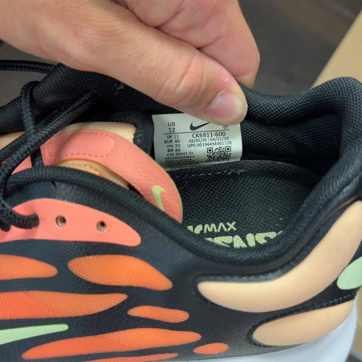 Nike Air Max 200 Sunrise Size 12 (Pre-Owned) - aux
