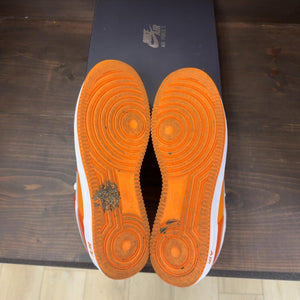 Nike Air Force 1 Low '07 Orange White Patent - Image 7