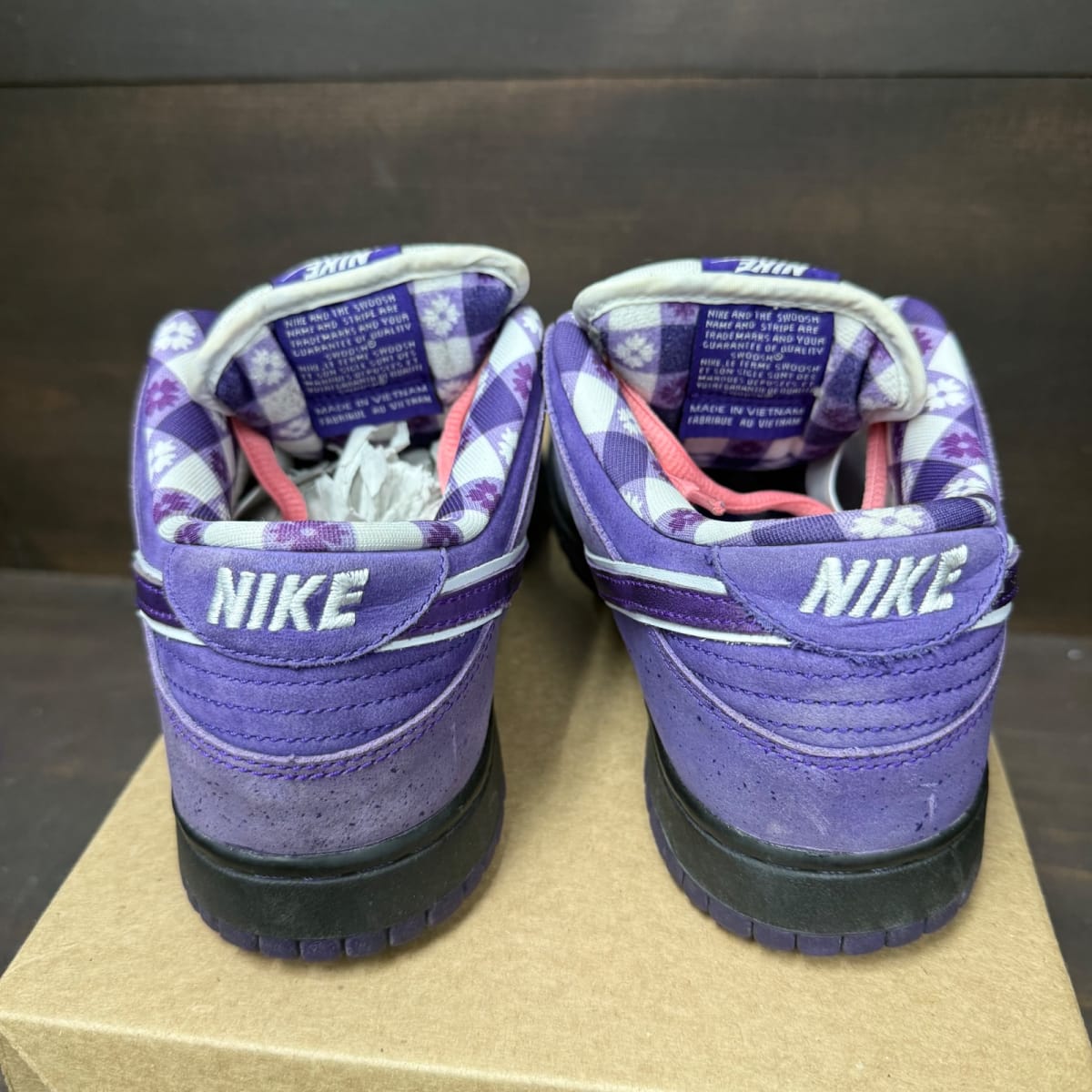 Nike SB Dunk Low Concepts Purple Lobster Size 7.5 (Pre-Owned) - sole