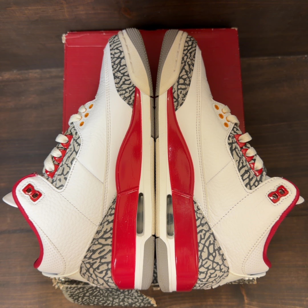 Jordan 3 Retro Cardinal Red - Image 5