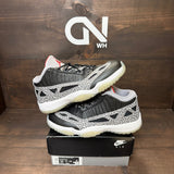 Jordan 11 Retro Low IE Black Cement Size 10 (Pre-Owned) - Image 1