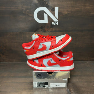 Nike Dunk Low Off-White University Red - Image 1
