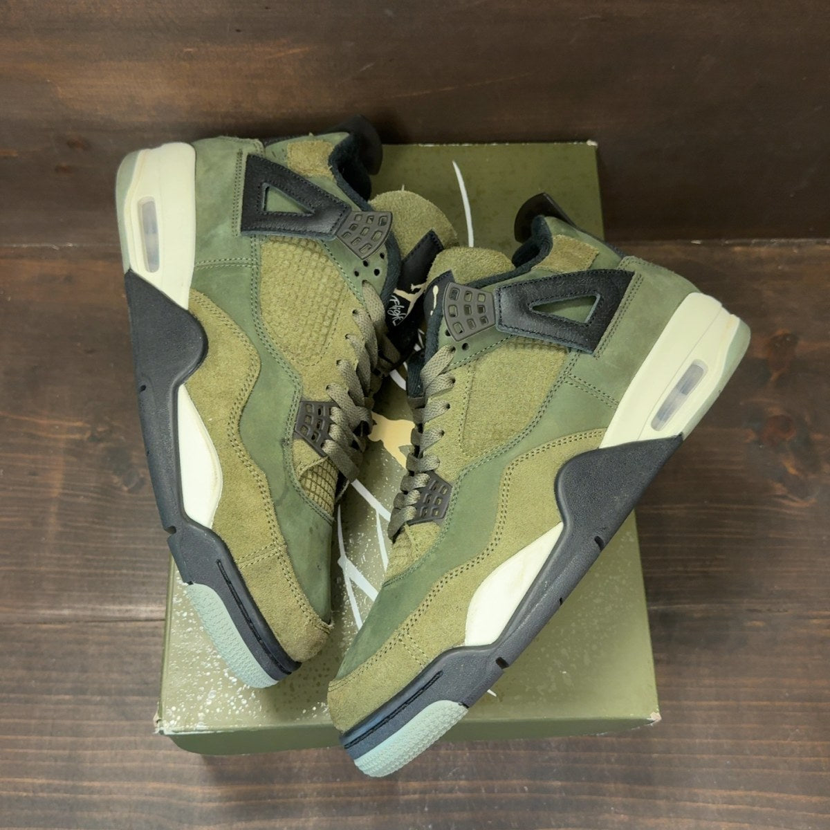 Jordan 4 Retro SE Craft Medium Olive - Image 2