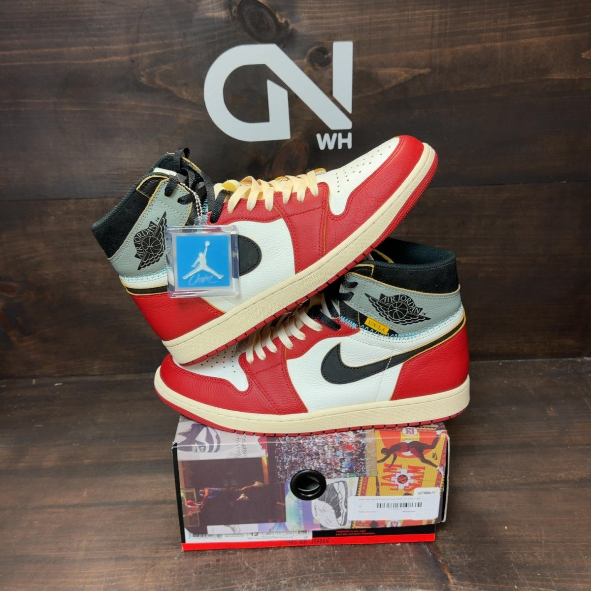 Jordan 1 Retro High OG SP Union LA Chicago Shadow - Image 1