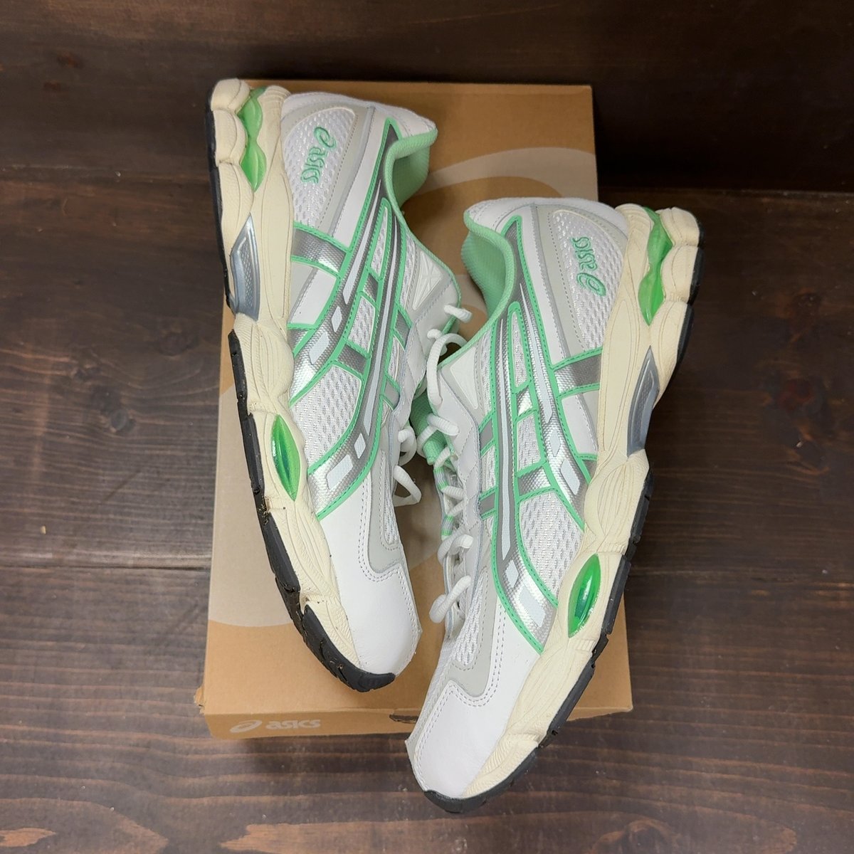 ASICS Gel-NYC 2055 White Menthol Size 12 (Pre-Owned) - back