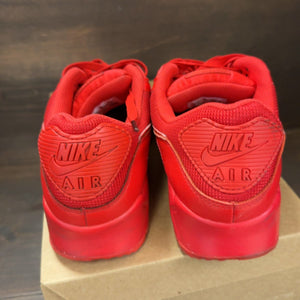 Nike Air Max 90 Triple Red (2020) Size 10.5 (Pre-Owned) - Image 4