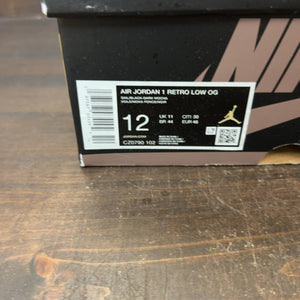 Jordan 1 Retro Low OG Mocha Size 12 (Pre-Owned)
