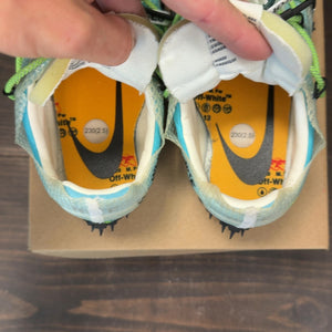 Nike Waffle Racer Off-White Vivid Sky (Women's) Size 6W (Pre-Owned) - Image 6