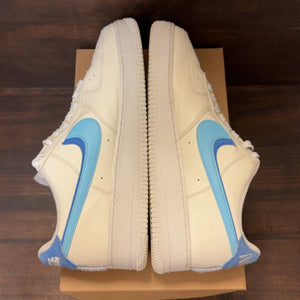 Nike Air Force 1 Low '07 LV8 82 Double Swoosh Medium Blue Size 12 (Pre-Owned) - Image 6