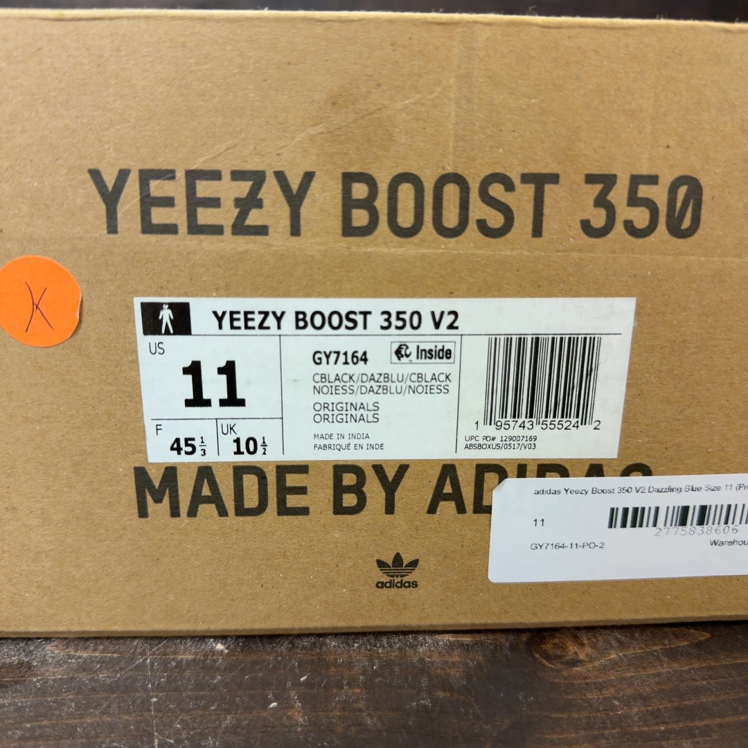 adidas Yeezy Boost 350 V2 Dazzling Blue - Image 7
