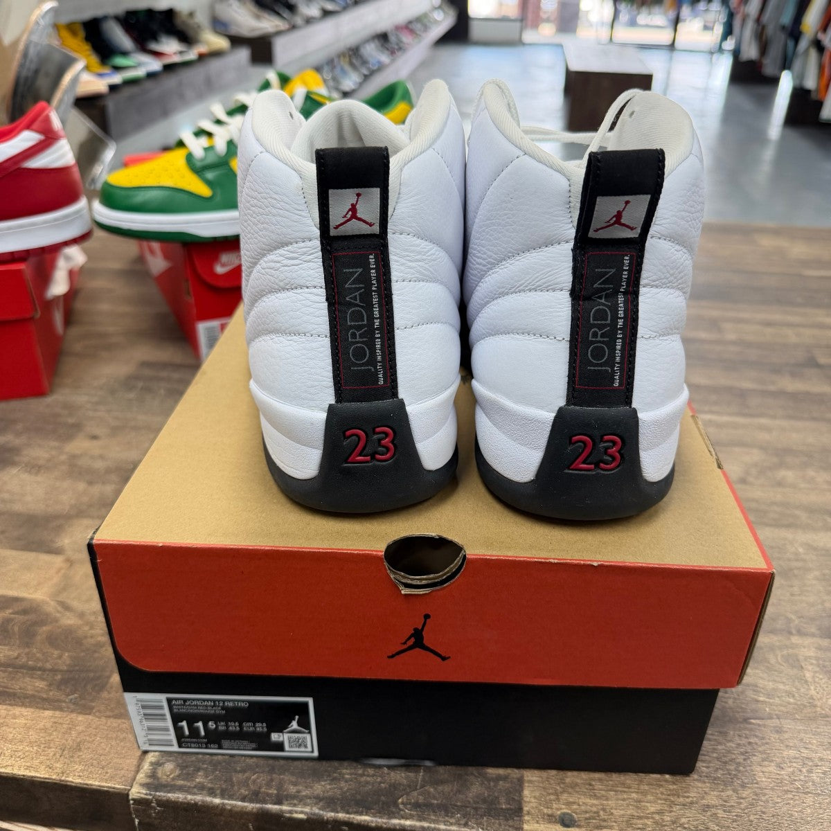Jordan 12 Retro Taxi Flip - Image 3
