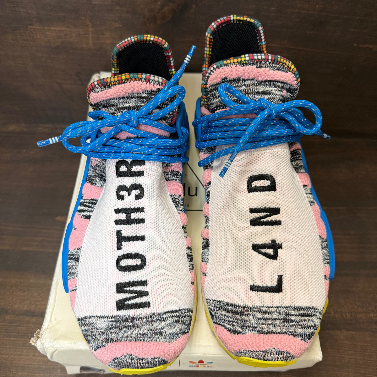 adidas NMD Hu Pharrell Solar Pack Mother Size 9.5 (Pre-Owned) - Image 3