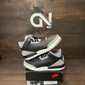 Jordan 3 Retro Black Cement (2024) (GS) - Image 1