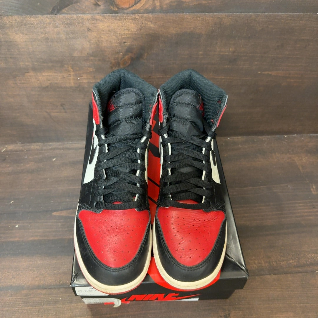 Jordan 1 Retro High Bred Toe (GS) Size 7Y (Pre-Owned)