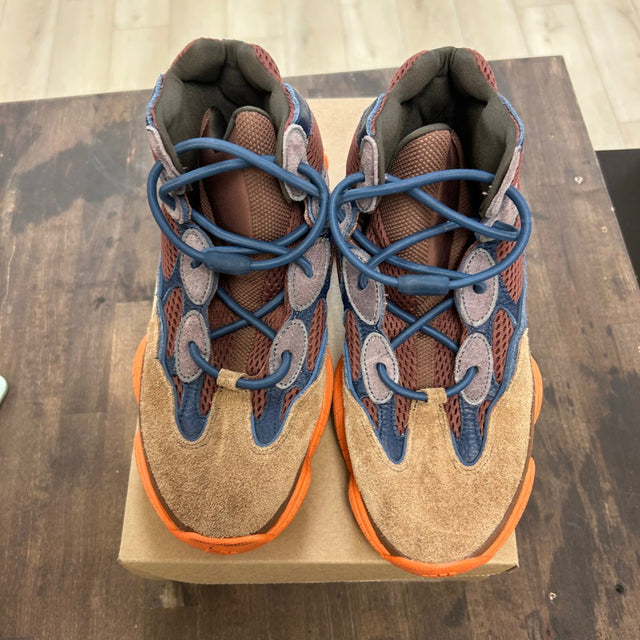adidas Yeezy 500 High Tactile Orange Size 9.5 (Pre-Owned) - Image 2