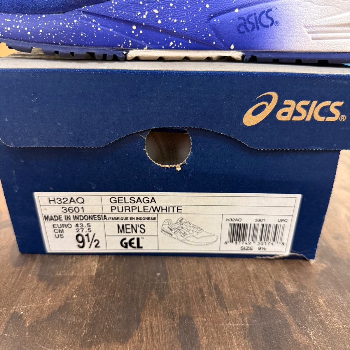 ASICS Gel-Saga Extra Butter Cottonmouth Size 9.5 (Pre-Owned) - Image 7