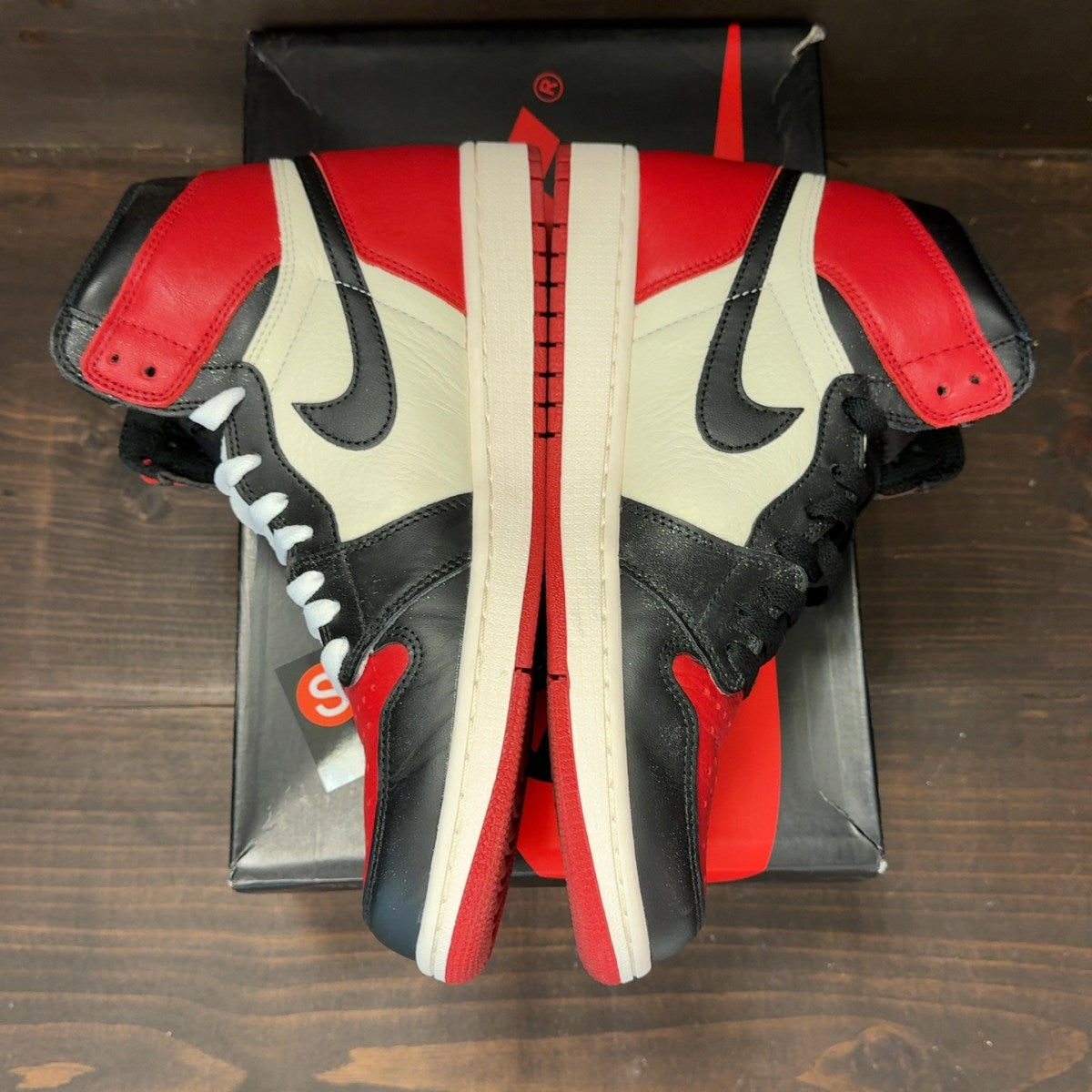 Jordan 1 Retro High Bred Toe - Image 4