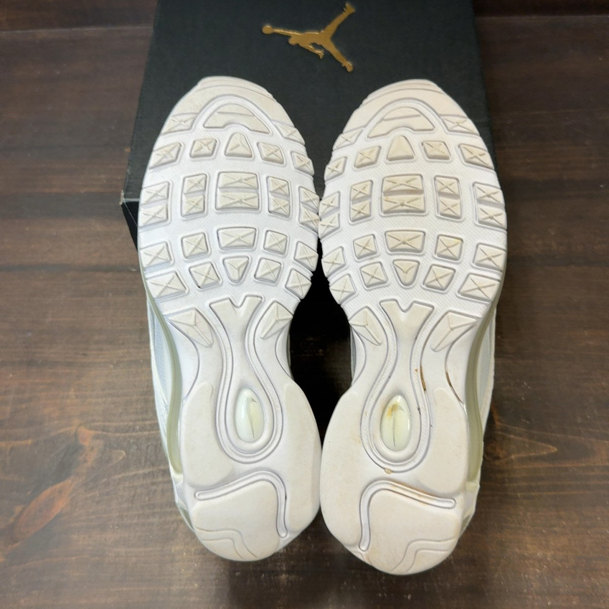 Nike Air Max 97 White Metallic Silver (GS) Size 5Y (Pre-Owned) - Image 7