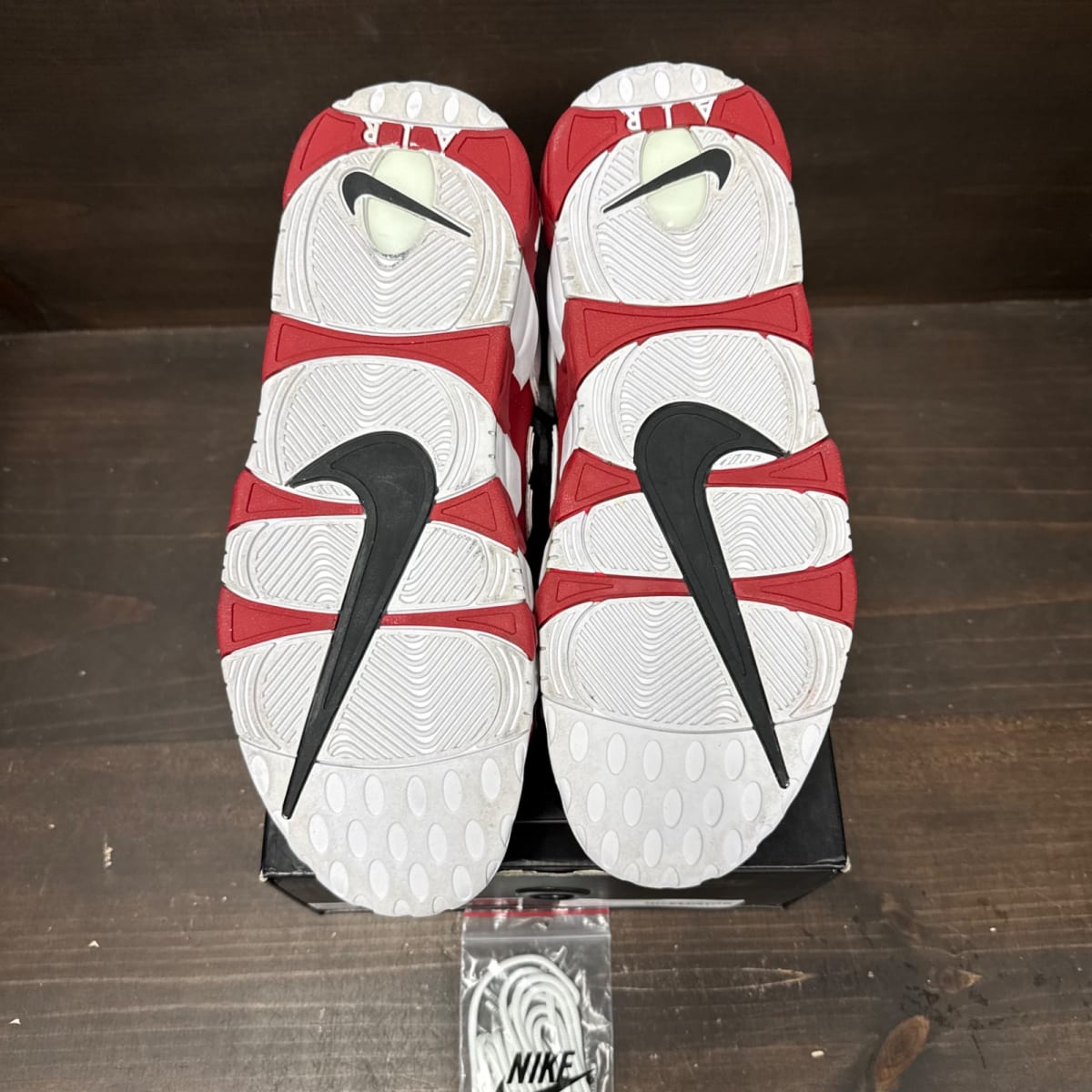 Nike Air More Uptempo Supreme Suptempo Red Size 11 (Pre-Owned) - box