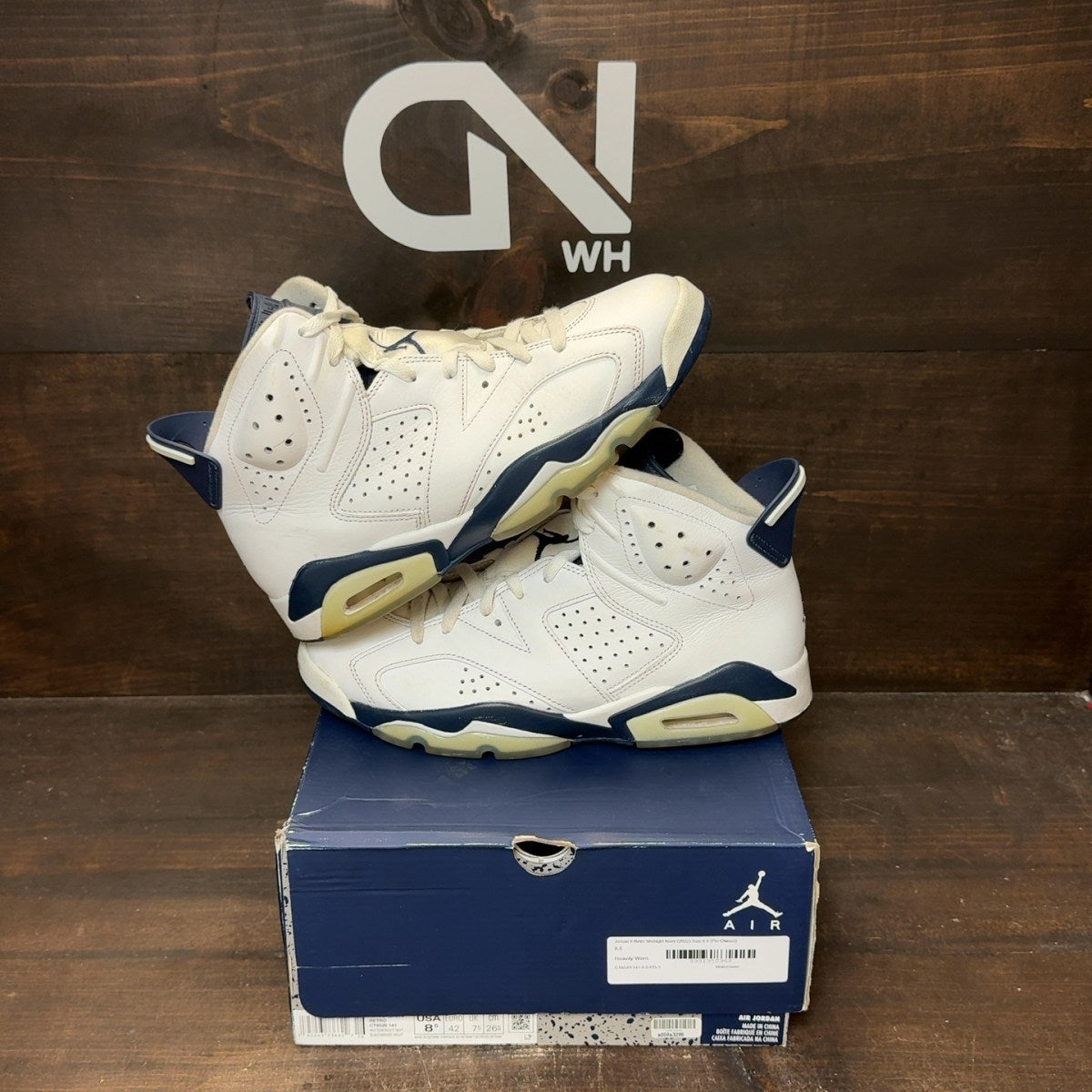 Jordan 6 Retro Midnight Navy (2022) - Image 1