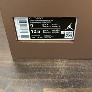 Jordan CJ1 T-Rexx Travis Scott Green Spark Size 9 (Pre-Owned) - aux
