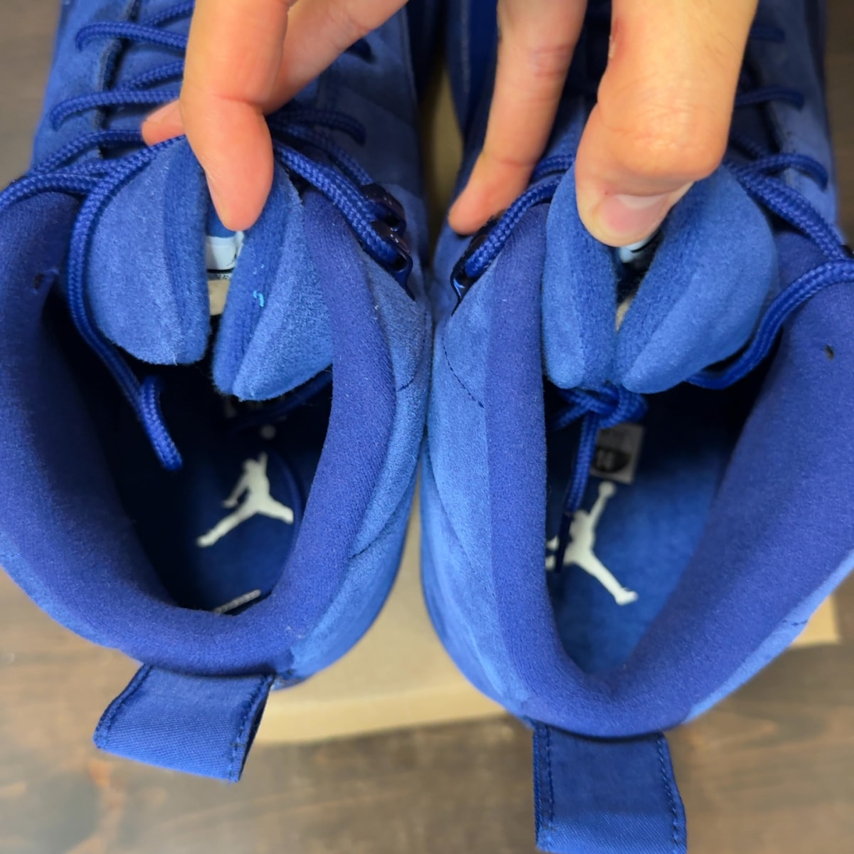 Jordan 12 Retro Deep Royal Blue Size 14 - Image 5