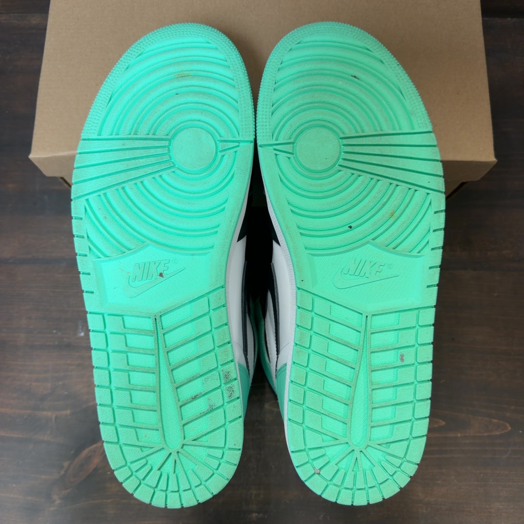 Jordan 1 Retro High OG Green Glow Size 13 (Pre-Owned) - Image 6
