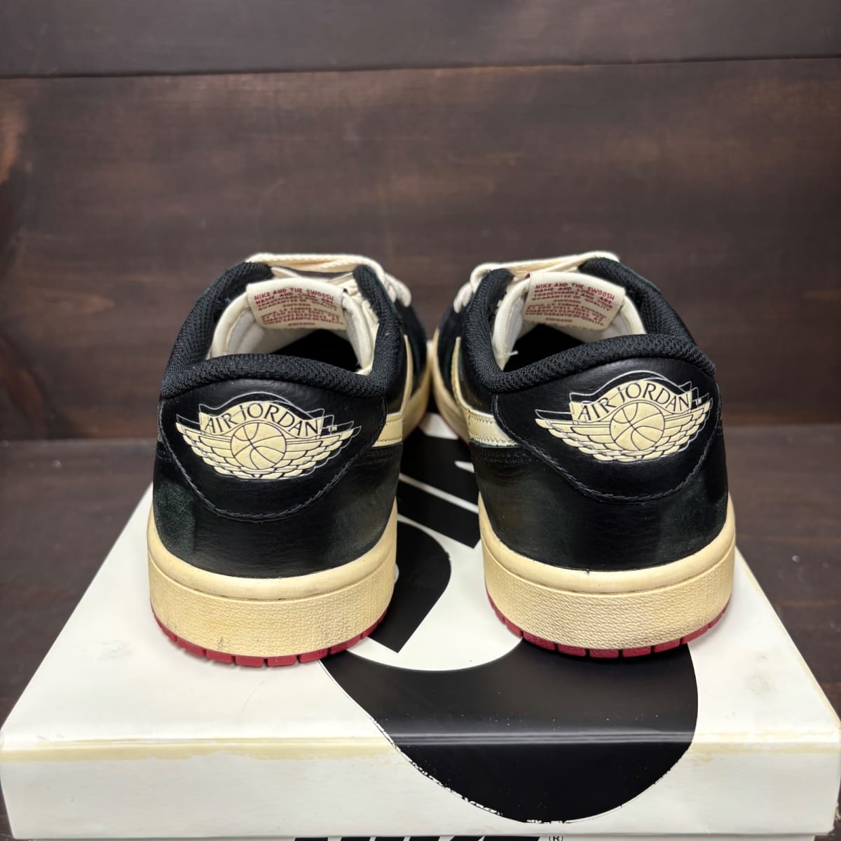 Jordan 1 Retro Low OG Nigel Sylvester Better With Time Size 9 (Pre-Owned) - sole