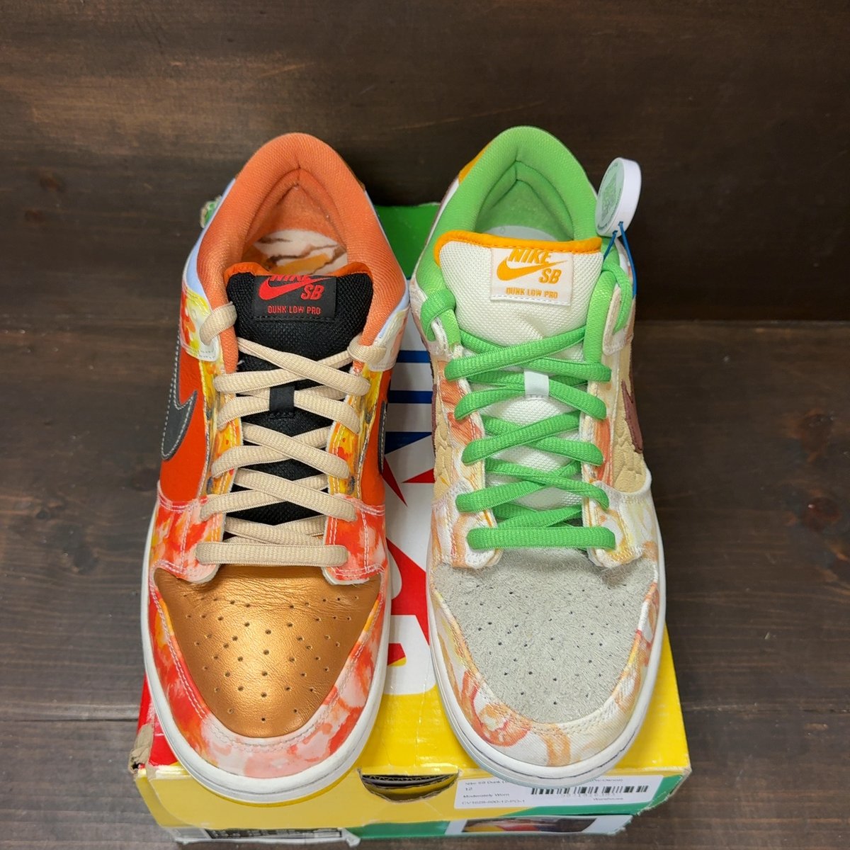 Nike SB Dunk Low Street Hawker (2021) Size 12 (Pre-Owned) - tag