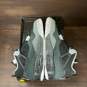 Jordan 4 Retro Fear (2024) Size 9.5 (Pre-Owned) - Image 6