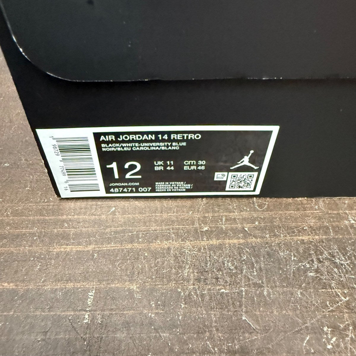 Jordan 14 Retro Black University Blue (2026) - Image 8