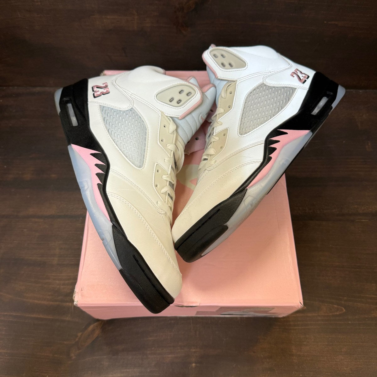 Jordan 5 Retro Medium Soft Pink - Image 2
