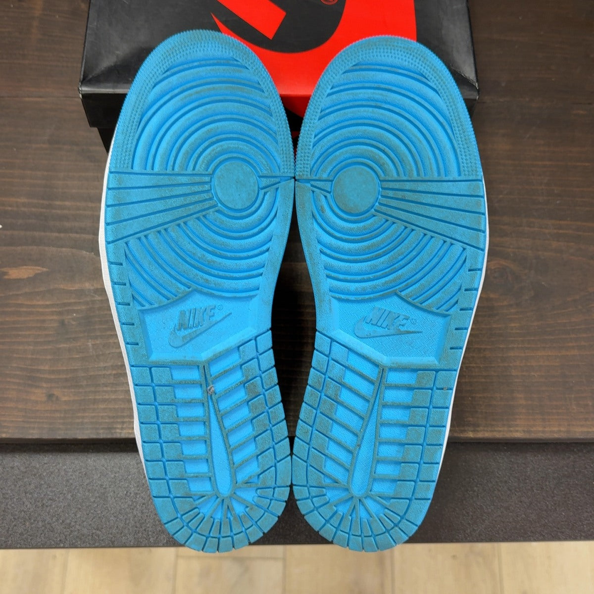 Jordan 1 Retro Low OG Black Dark Powder Blue - Image 8