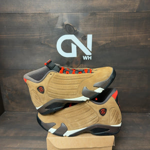 Jordan 14 Retro Winterized Archaeo Brown Size 11 (Pre-Owned) - Image 1