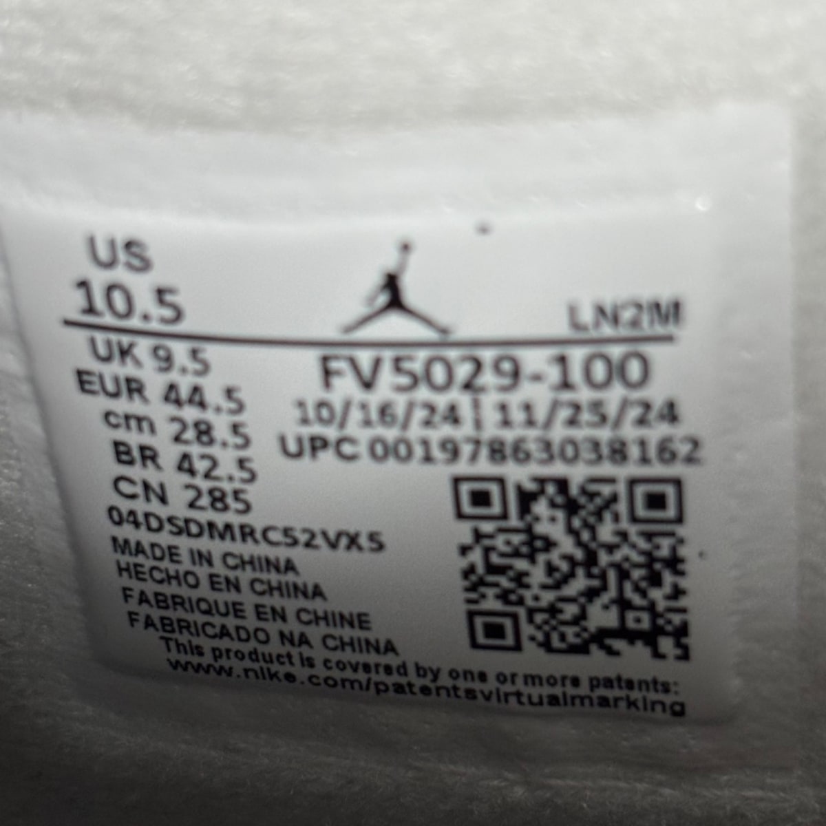 Jordan 4 Retro White Cement (2025) - Image 8