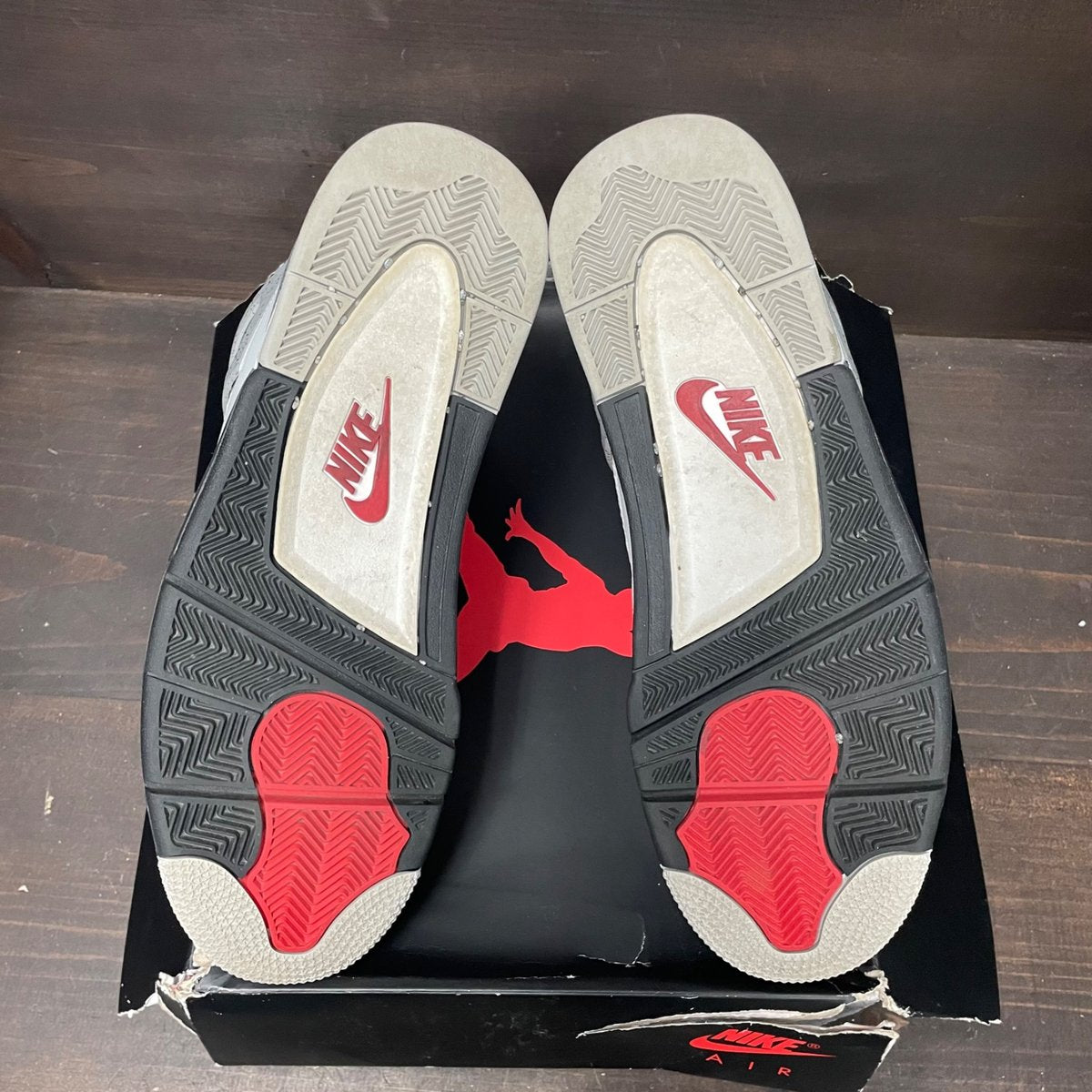 Jordan 4 Retro White Cement (2025) Size 14 (Pre-Owned) - tag