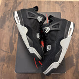 Jordan 4 Retro SE Black Canvas - Image 1