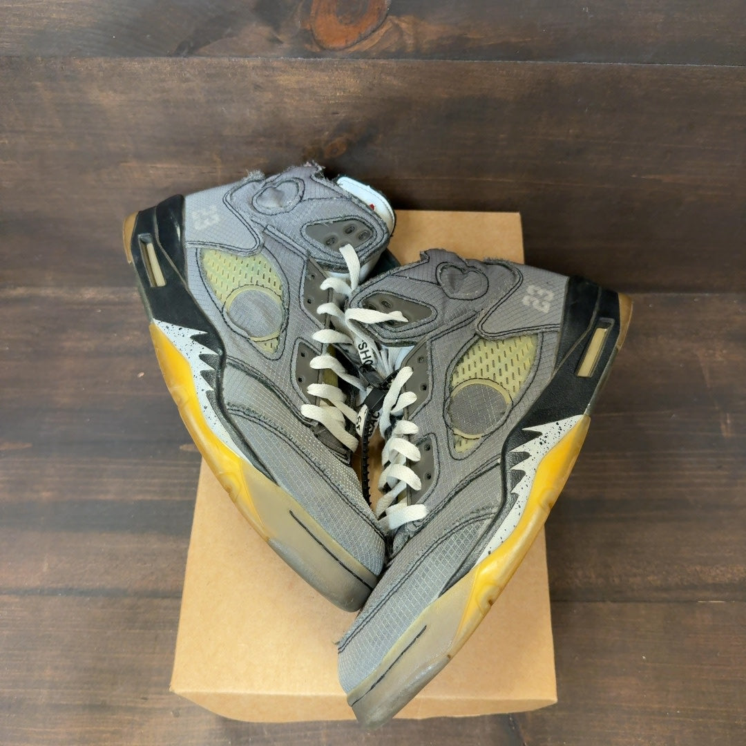 Jordan 5 Retro Off-White Muslin Size 10.5 (Pre-Owned) - Image 2