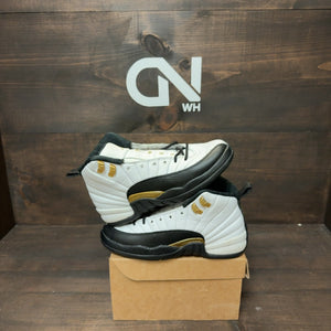 Jordan 12 Retro Royalty Taxi (GS) Size 4.5Y (Pre-Owned) - Image 1