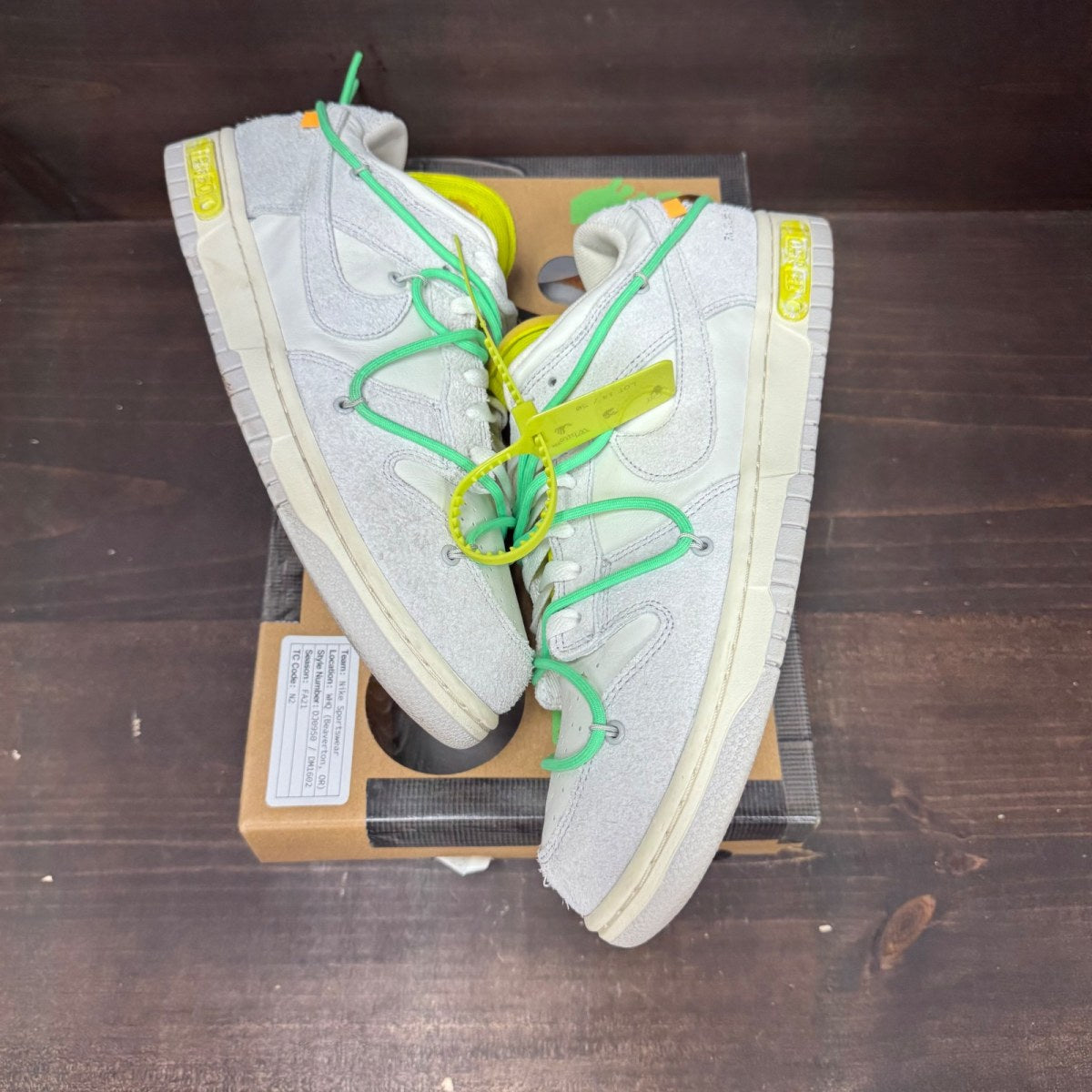 Nike Dunk Low Off-White Lot 14 - Image 2