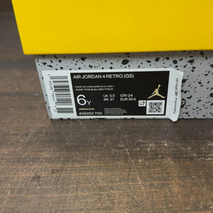 Jordan 4 Retro Lightning (2021) (GS) - Image 7